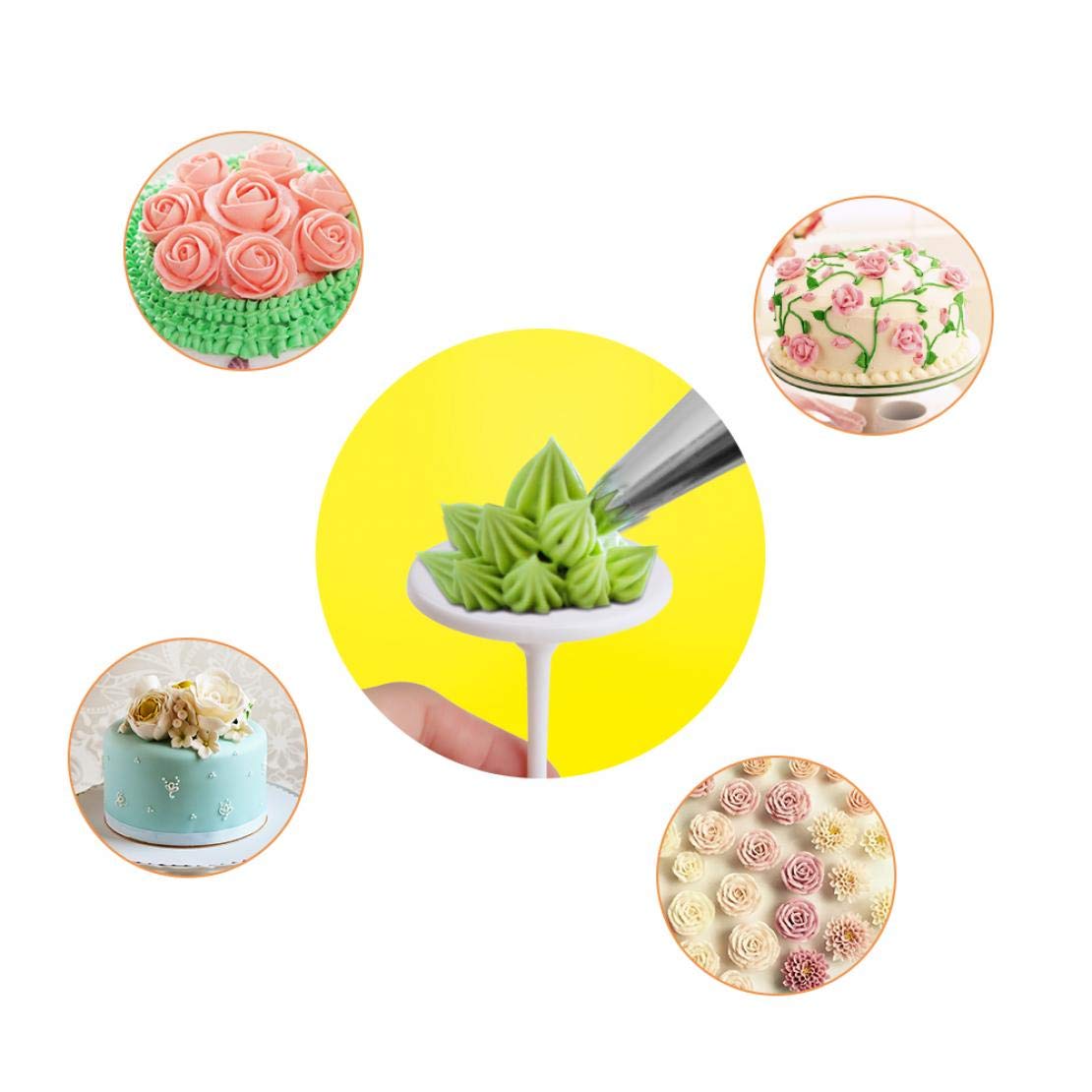 TOPBATHY 8pièces Outils De Décoration Acier Pour Gâteaux