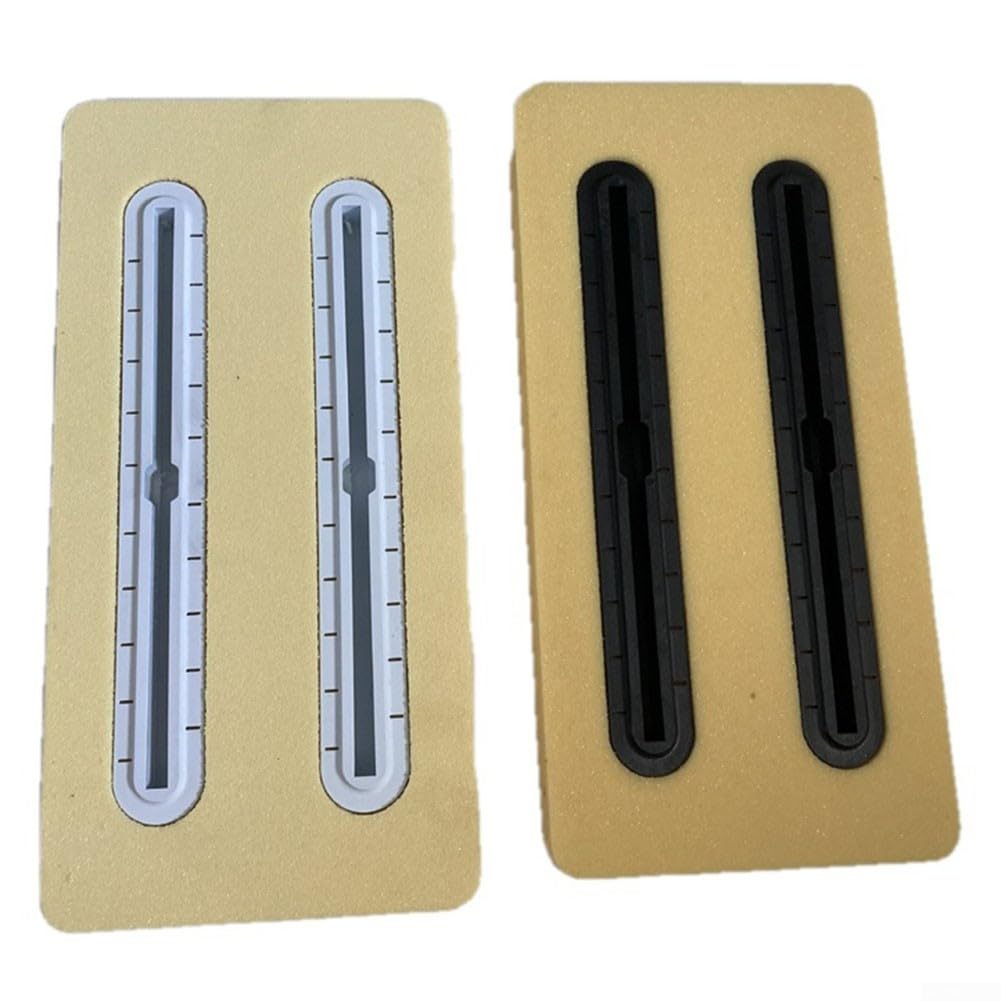 PVC Hydrofoil Montageset 2 Tracks Robust(Black)