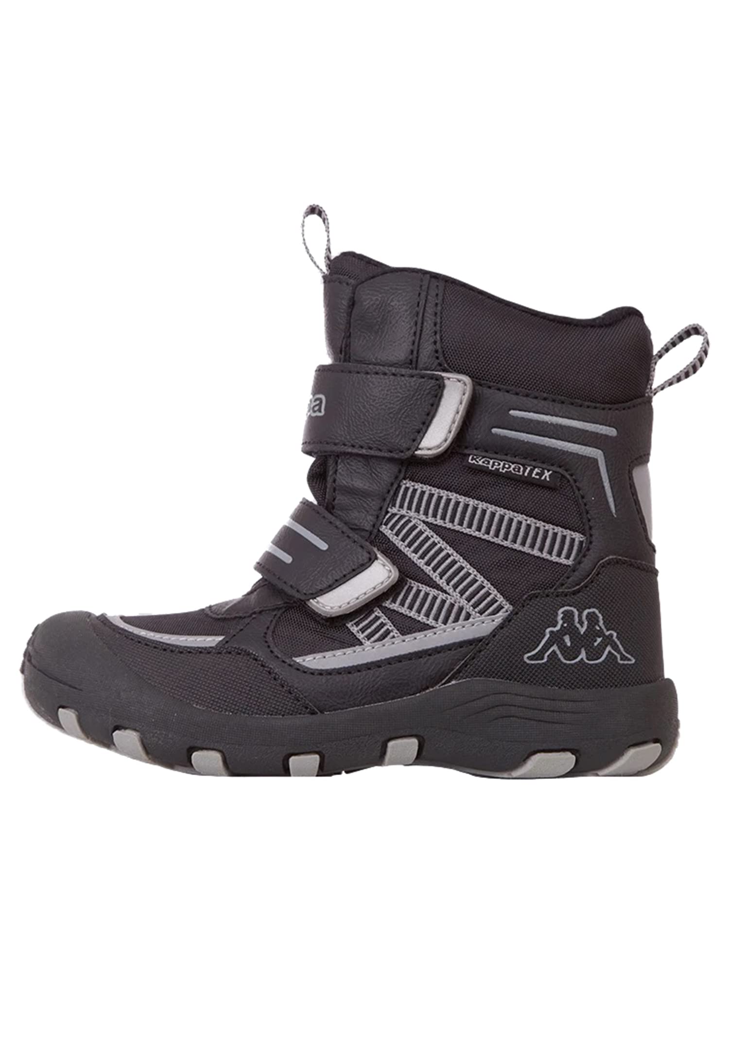 Kappa Blackpool TEX K Snow Shoes, Black/Grey, 28 EU