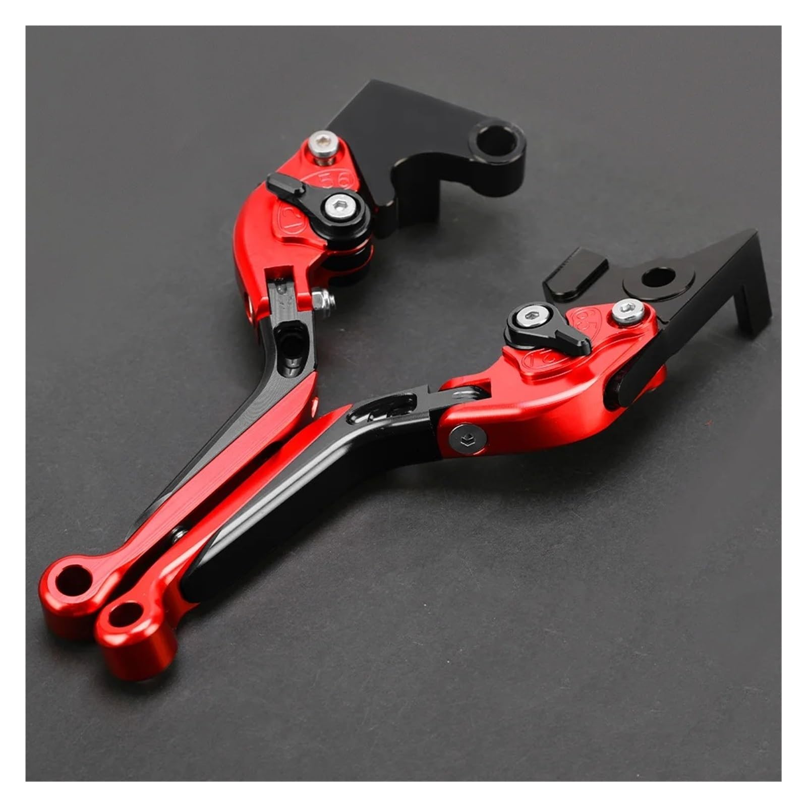 JWQEBNS Motorcycle Brake Clutch Levers for Suzuki GSX1400 GSX650F Hayabusa GSXR1300 SV1000/S TL1000R Motorcycle Handle Levers Foldable Adjustable Brake Clutch(G Style)