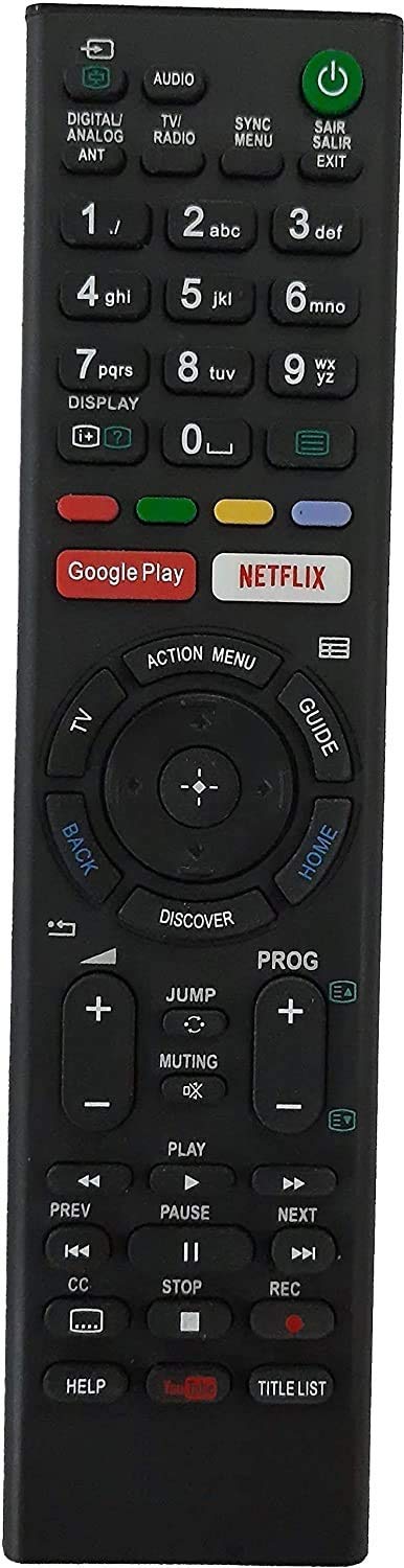 VMPS Remote Compatible for Sony Smart Android TV with Google Play, Netflix and YouTube Function Suitable with Model No RM-L1351 (B09DPNVSK4) Amazon Price History, Amazon Price Tracker