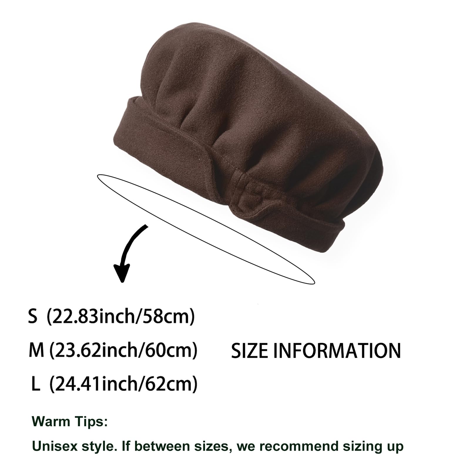 UniqKaliber Medieval Tudor Flat for Men Women Festival Beret Caps Renaissance Hat Cosplay Costume Accessories - Image 2