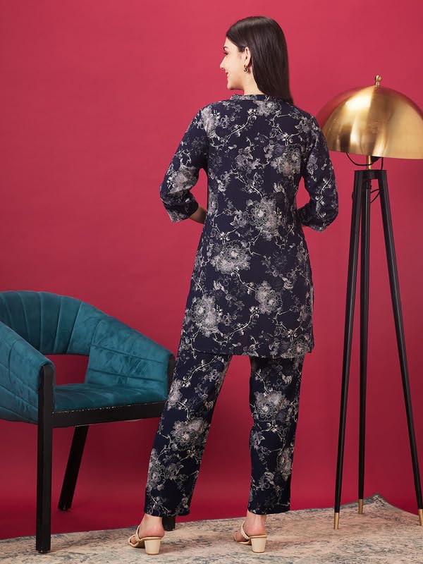 Image of AV2 Women Rayon Printed Top & Pajama Set 2427