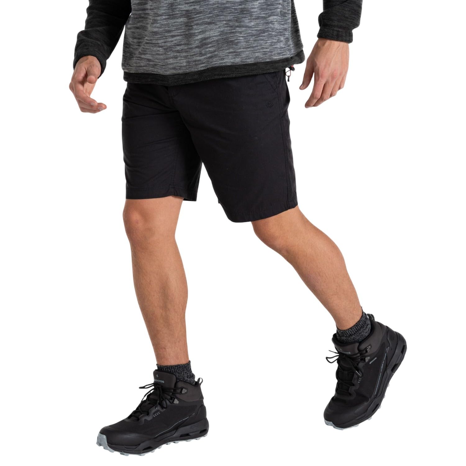 Craghoppers Men's Brisk Walking Shorts DofE Awards Approved Outdoor Pants 36" Black
