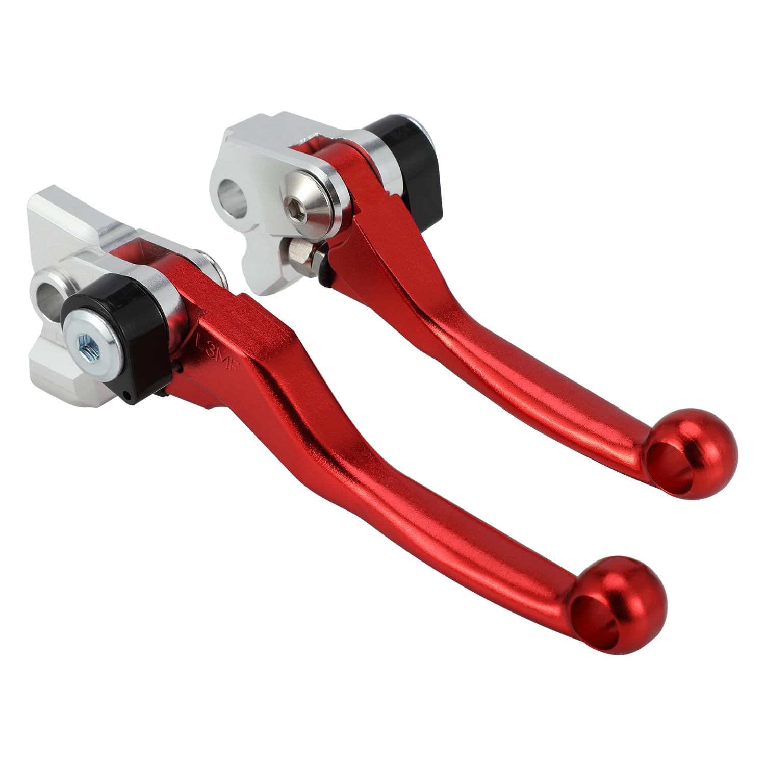 Leva Frizione Moto Dirt Bike Leva Freno Frizione Pieghevole Regolabile per Beta RR 300 2T 300 X-Trainer RR 350 390 RR 430 4T Enduro Dirt Bike Motocross Rosso