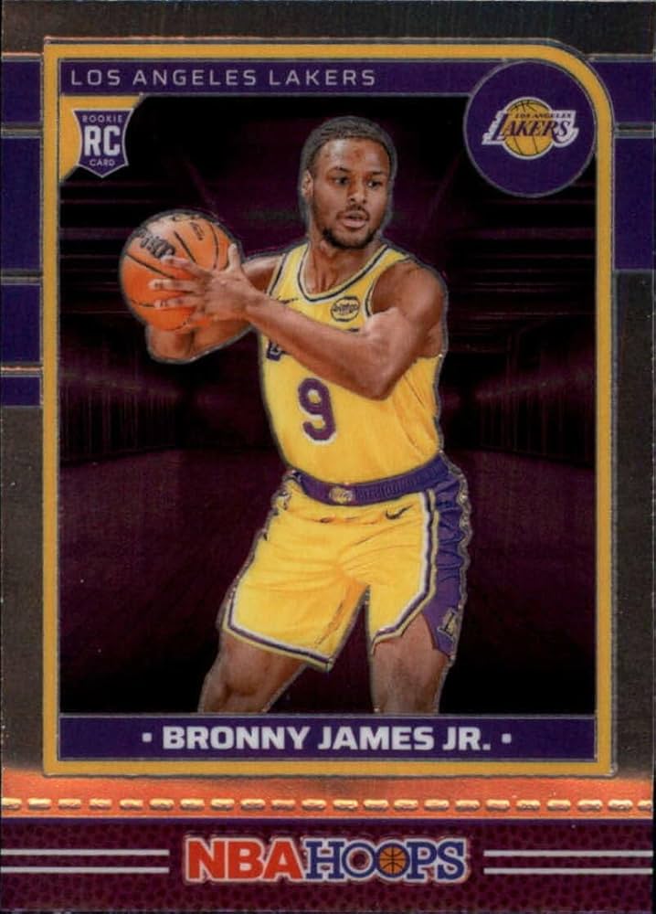 Amazon.com: 2024-25 NBA Hoops Premium #280 Bronny James Jr