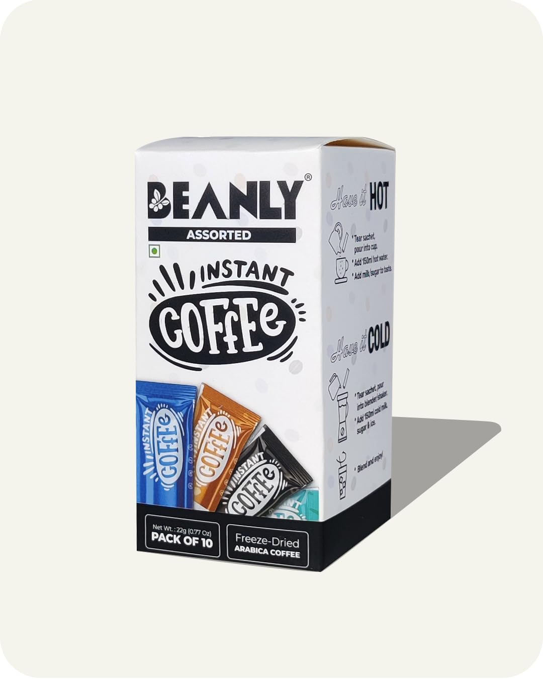 See full amazon price history chart for Beanly Assorted Instant Coffee (Pack Of 10) Beanly Assorted Instant Coffee (Pack Of 10) (B0CZLFZYLY) Amazon Price History, Amazon Price Tracker