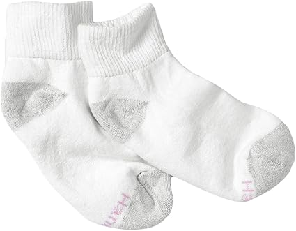 Hanes womens Value, Ankle Soft Moisture-wicking Socks, Available in 10 and 14-packs