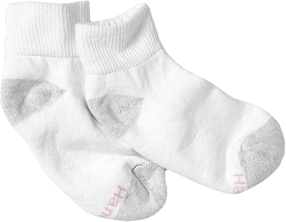 Hanes womens Value, Ankle Soft Moisture-wicking Socks, Available in 10 and 14-packs