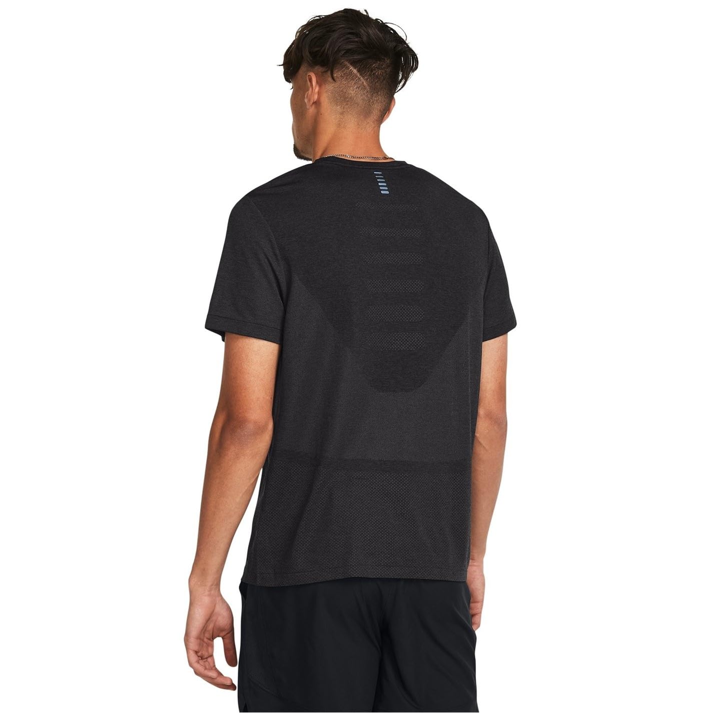 Under Armour Seamless Stride Camiseta de Running Hombres Black