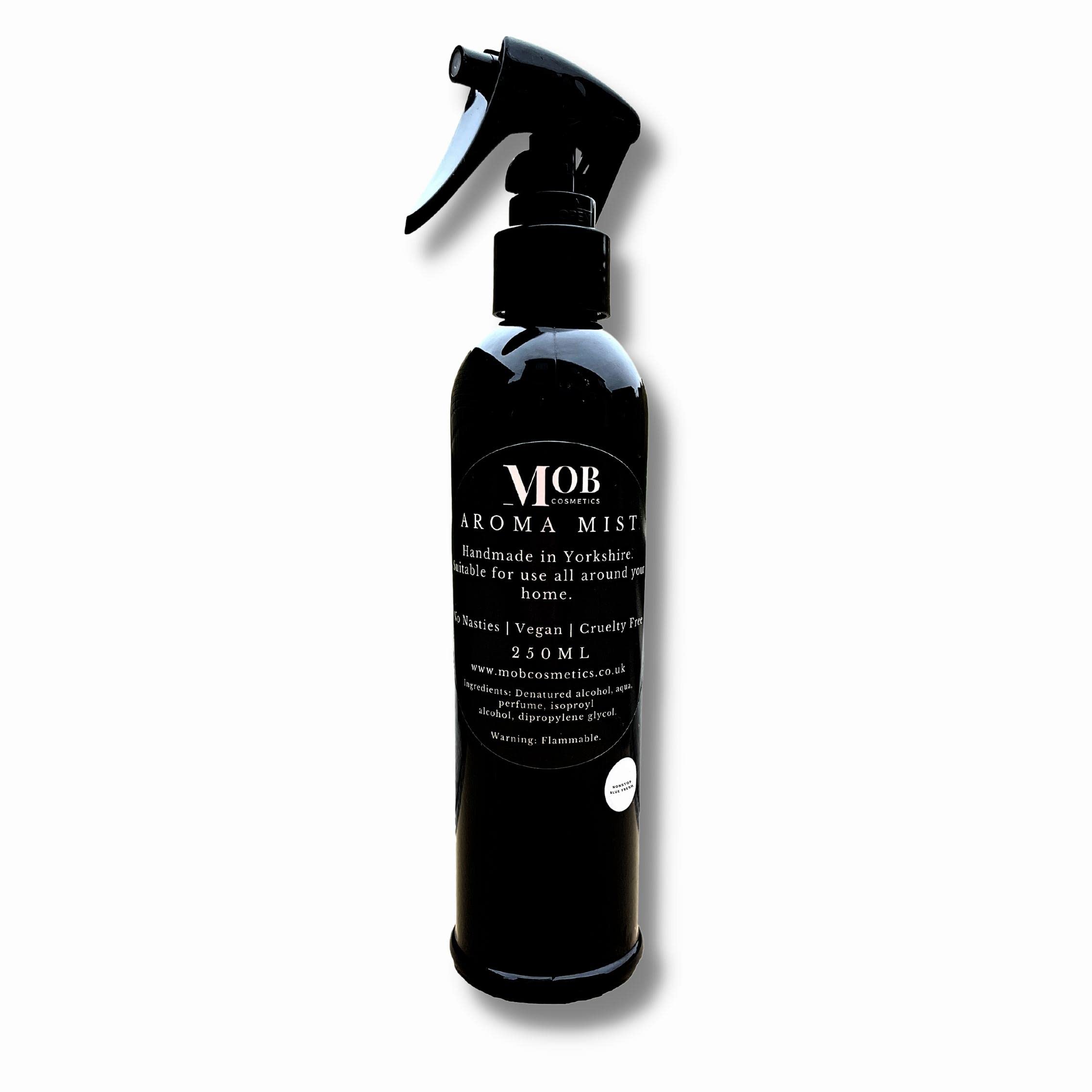 Aroma Spray Mist Linen and Room Spray 250ml - Suitable for All Rooms and Cars - Concentrated Scent - Long Lasting! (Nonstop Blue Fresh)