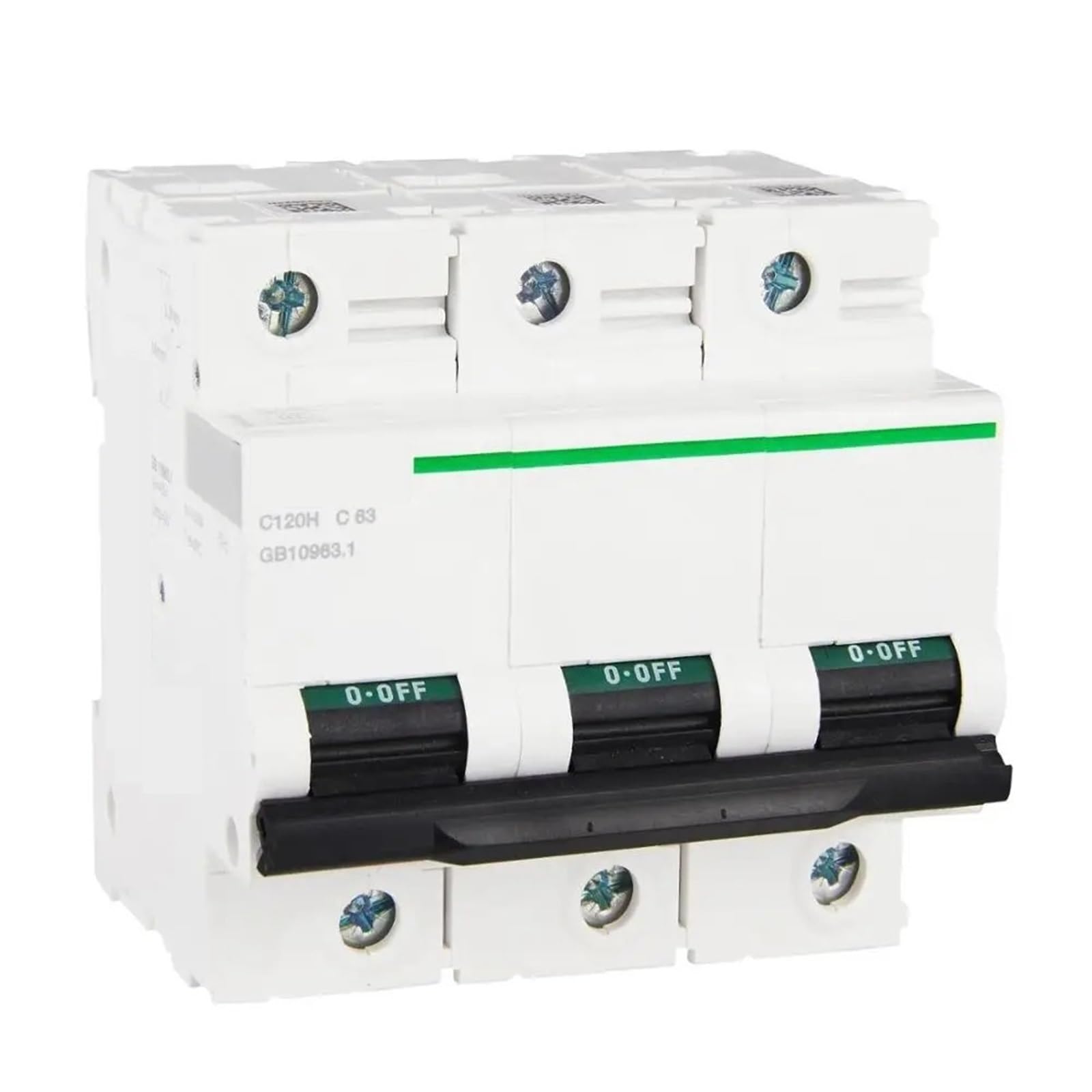 Disjoncteur C120H A9N19803 AC 4P 63A pour résoudre les coupures de courant 400V