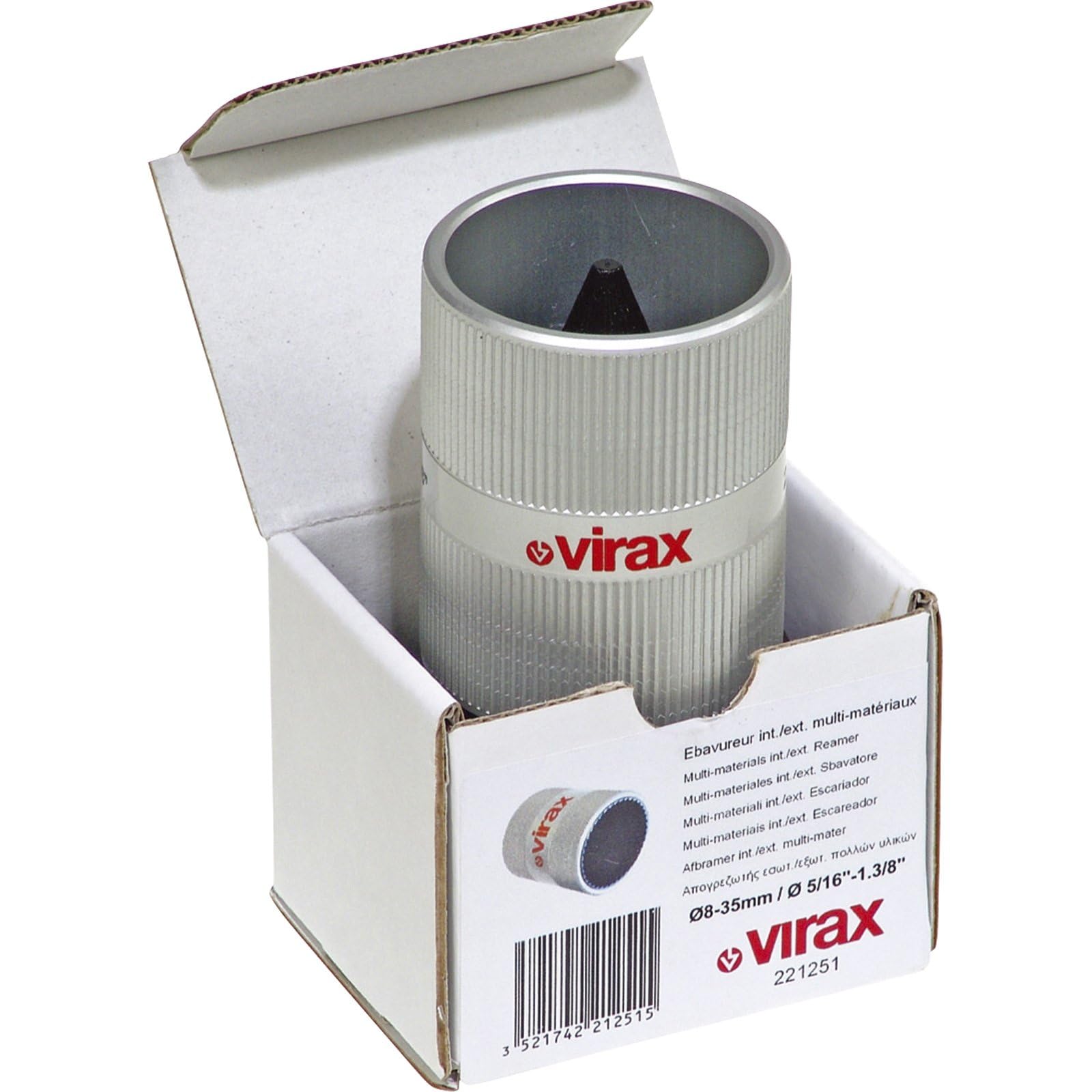 Virax Ebavureur intérieur / extérieur multi-matériaux Virax (diamètre au choix)-8-35