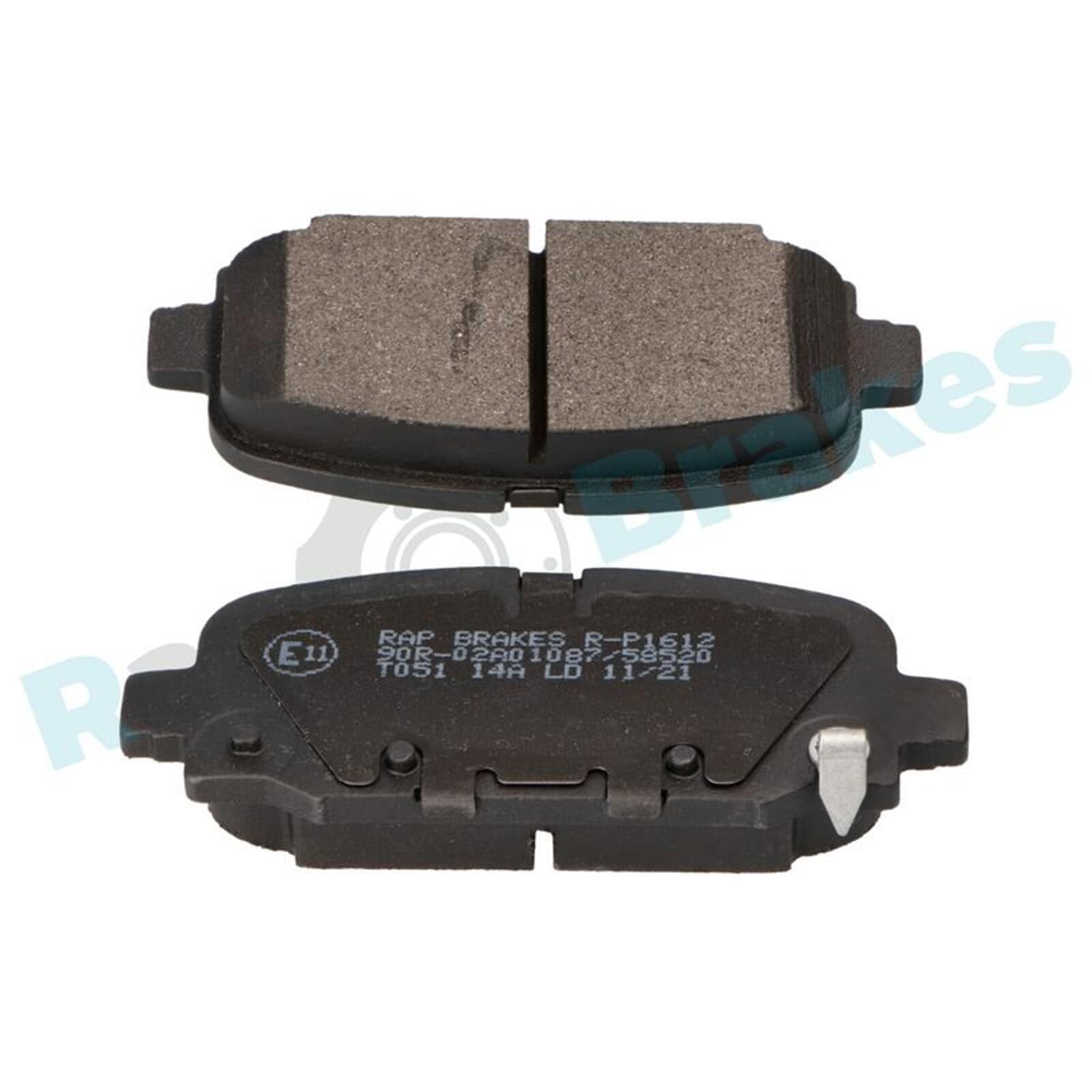 RAP Brakes Bremsenset 278mm hinten | R-D0375 + R-P1612 Kompatibel mit Compass (mp, M6, Mv, M7)