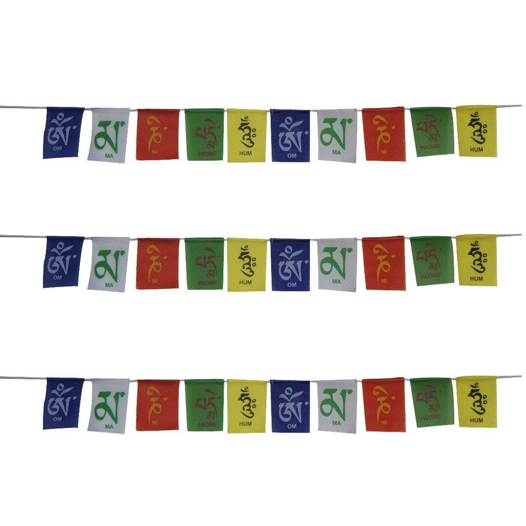 M2 Loook Tibetian Buddhist Prayer Flags for Motorbike Set of 3-image-35