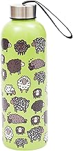 Eco Chic Reusable Thermal Bottle Stainless Steel Leakproof Insulated Water Bottle (Cute Sheep Green)