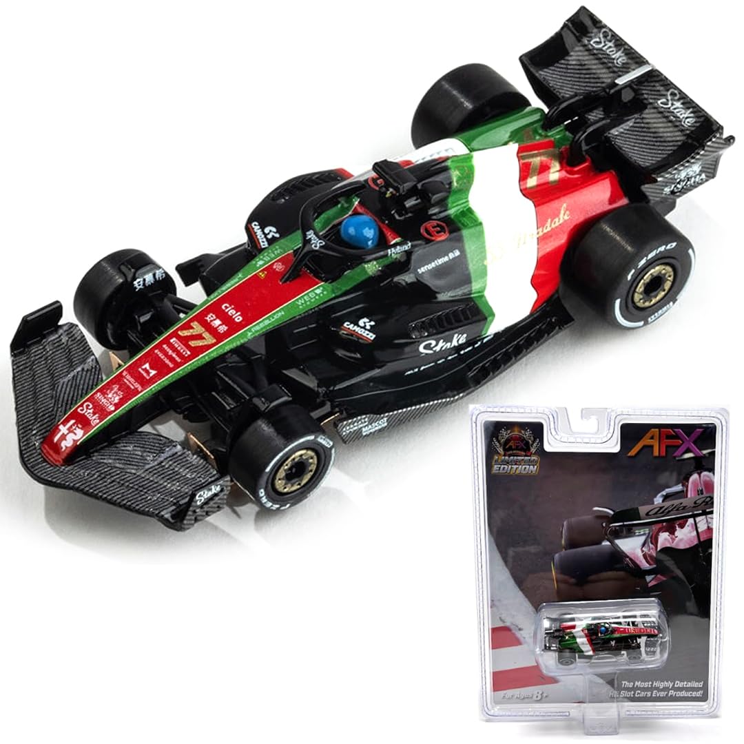 AFX 22080 Alfa Romeo F1 Monza Valtteri Bottas HO Slot Car Formula One