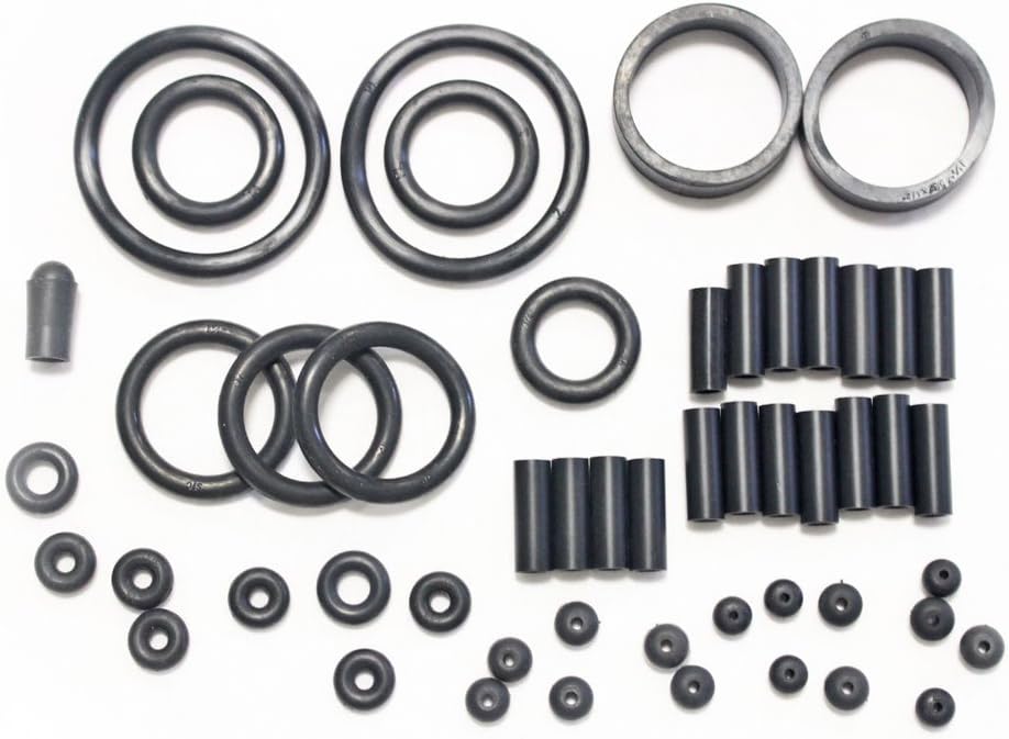 Game Room Guys Stern Wheel of Fortune Pinball Black Rubber Ring Kit