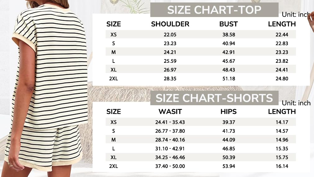 Conjuntos de verano para mujer, conjunto de camiseta con botones y pantalones cortos con bolsillos — view 6
