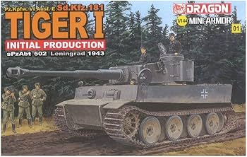 1/144 ドラゴン　5個セット Dragon Models 1:144 CAN DO Pocket Army Tank 20051 TIGER I Sd