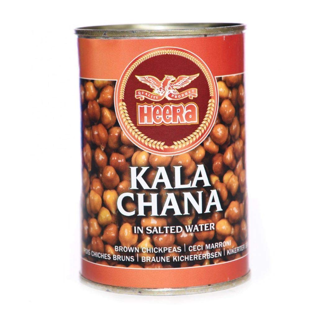 Amazon.com : Heera Boiled Kala Chana (in salted water) - 400g