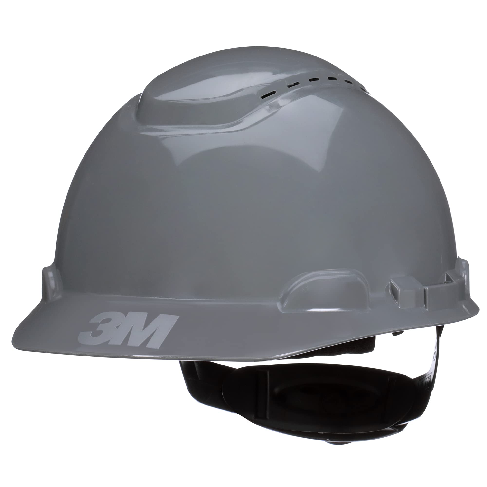 3M Hard Hat SecureFit H-700 Series Cap Style Safety Helmet with Uvicator Sensor, 4-Point Pressure Diffusion Ratchet Suspension