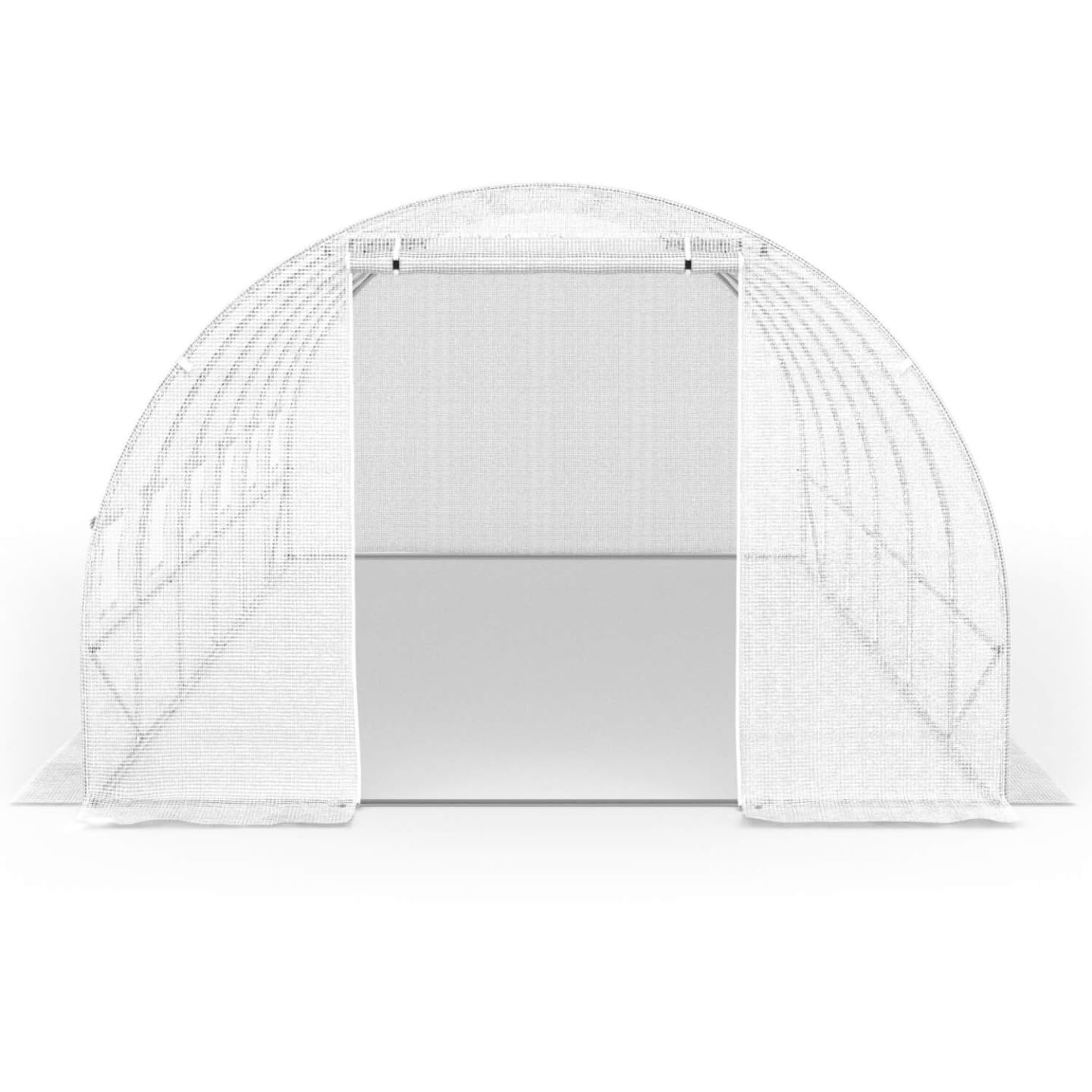 Probache - Bâche de Rechange 130gr/m² pour Serre Tunnel 18 m² Transparente CRIMÉE