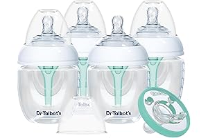 Dr. Talbot's Anti-Colic, Self-Sterilizing Bottles for Newborns