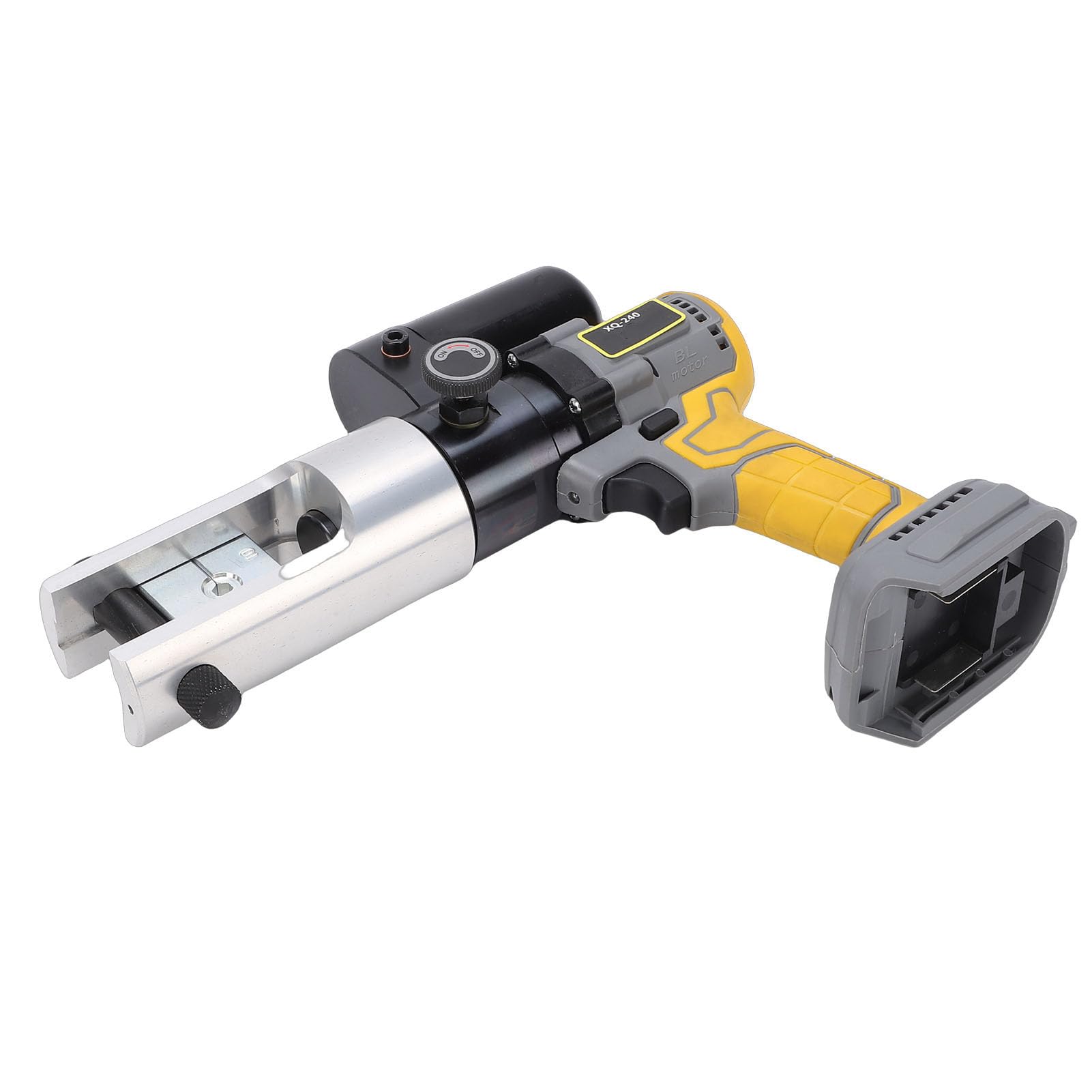 Zunate Zaciskarka Hydrauliczna do Końcówek Kablowych Perfect Grip 90KN Zestaw Narzędzi do Zaciskania Przewodów Elektrycznych Terminali Miedzianych i Aluminiowych, Bezstopniowa Kontrola Prędkości,