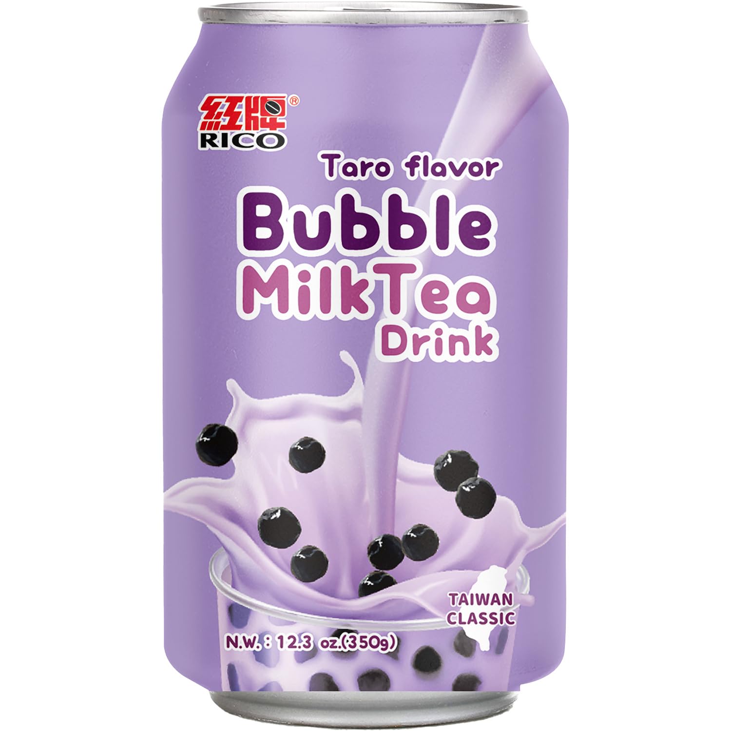RICO Té de leche con burbujas Taro 1 X 340 ML