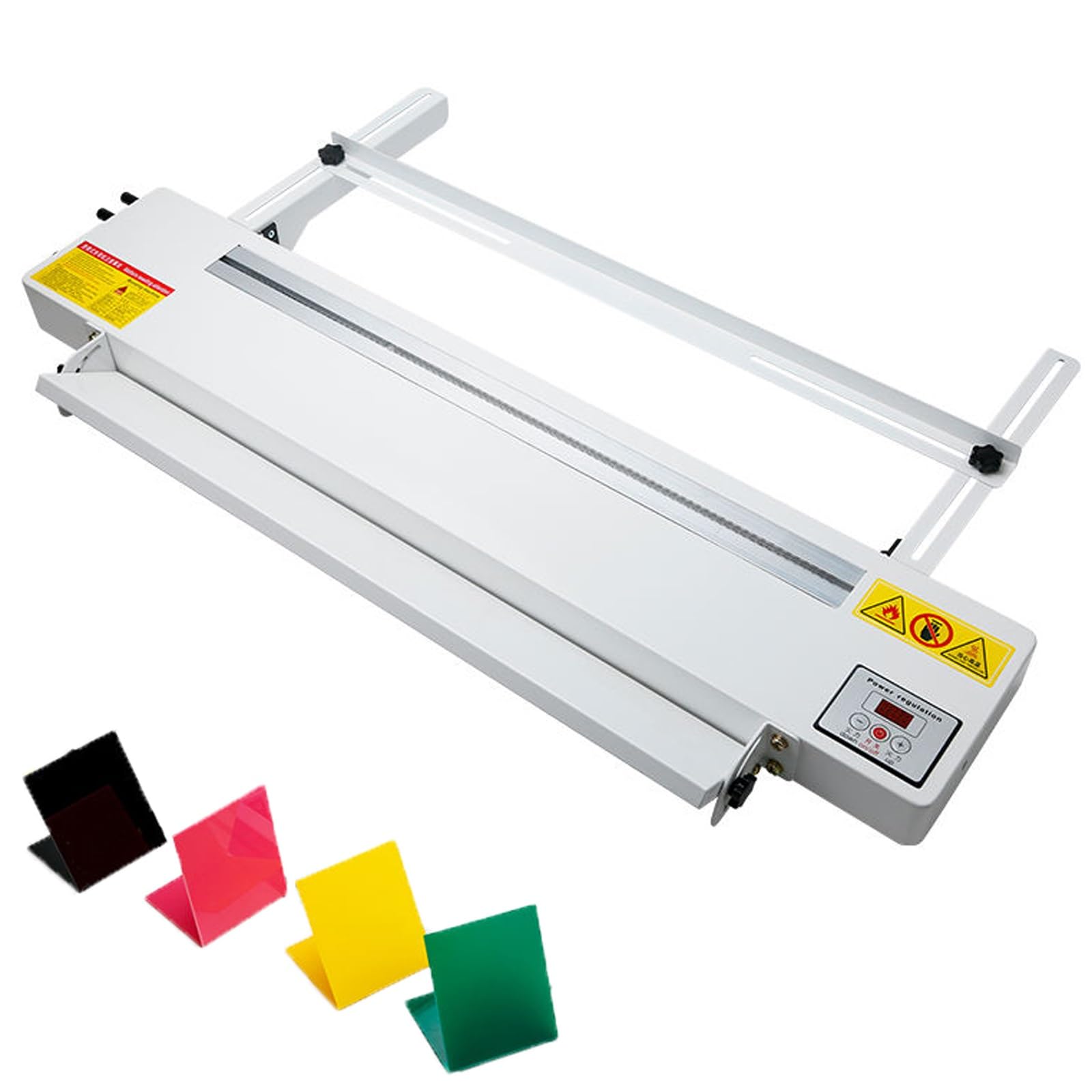 Akrylowa giętarka PVC z cyfrowym wyświetlaczem, regulowana temperatura i kąt do gięcia blach - nadaje się do tworzyw akrylowych, PC, ABS i PP (60 cm)