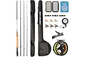 Complete Fly Fishing Kit for Beginners and Seasoned Fishers