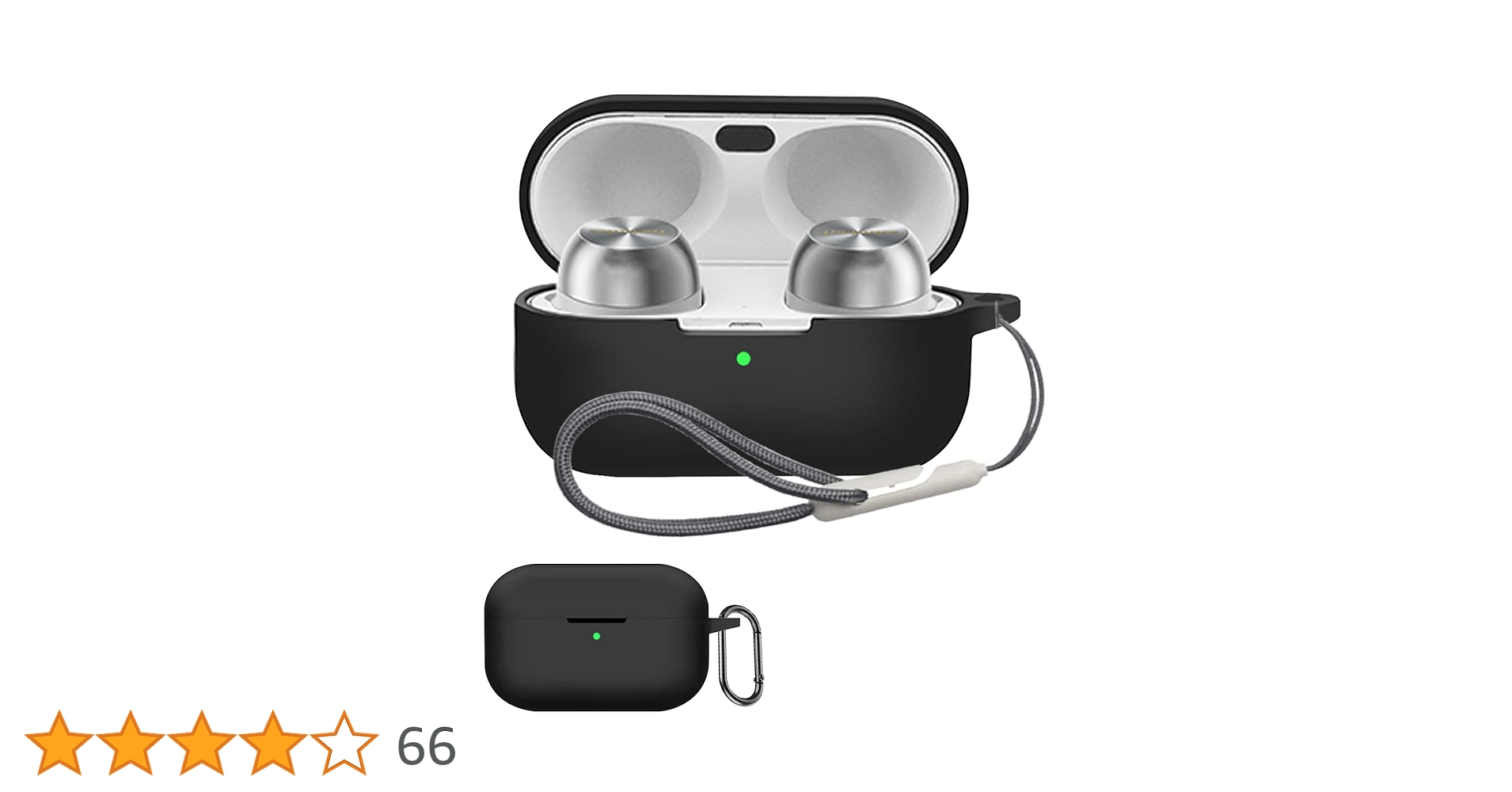 EAH-AZ100 シルバー　シリコンケース装着済み。eSiq(エシック)済み。 Amazon | 【KYK SHOW 】For Technics EAH-AZ100 用 ケース