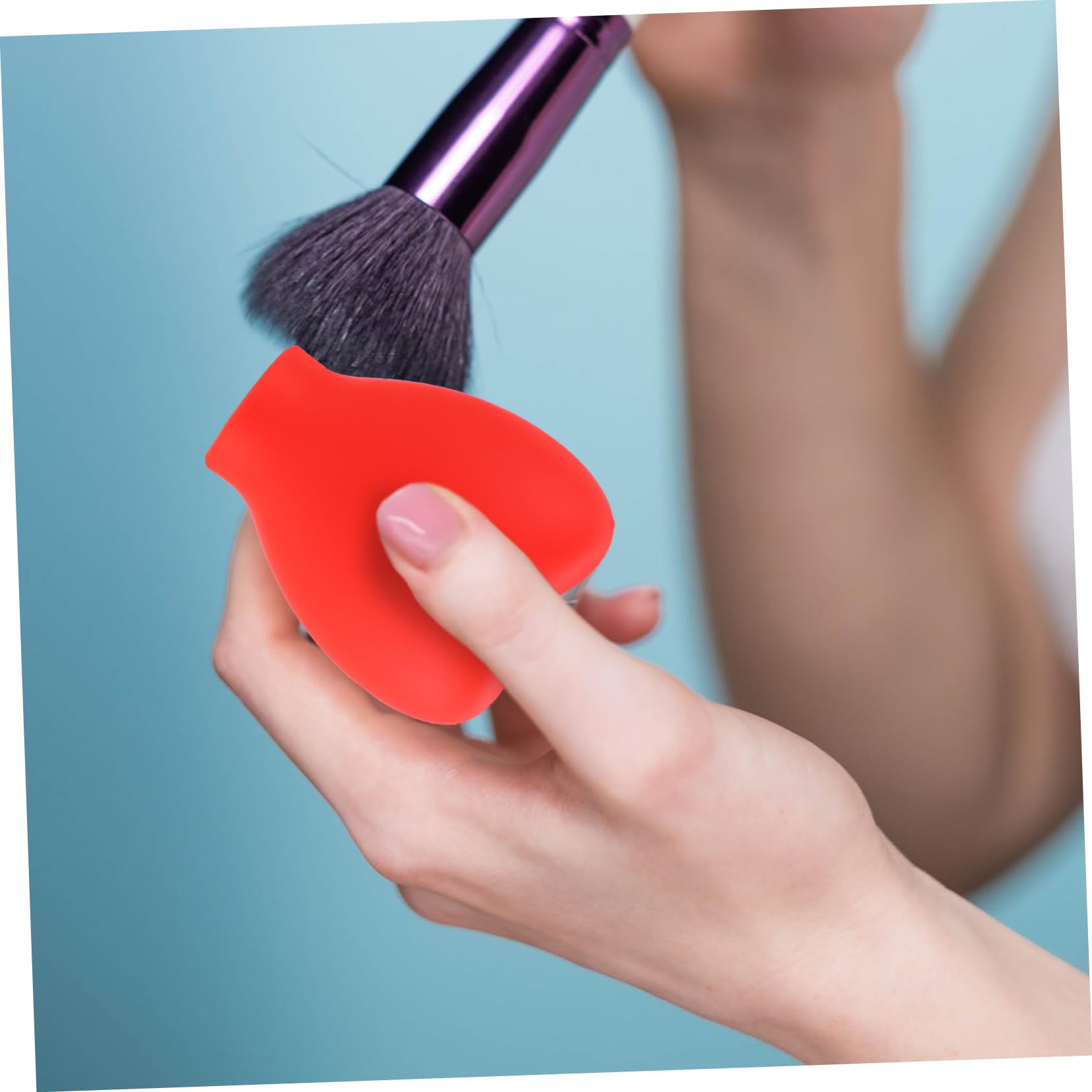Housoutil 30stücke Teiliges -make-up-pinsel-schutzabdeckungen Wiederverwendbare Kosmetikbürsten-schutz Für Und Aufbewahrung Anti-verzerrt