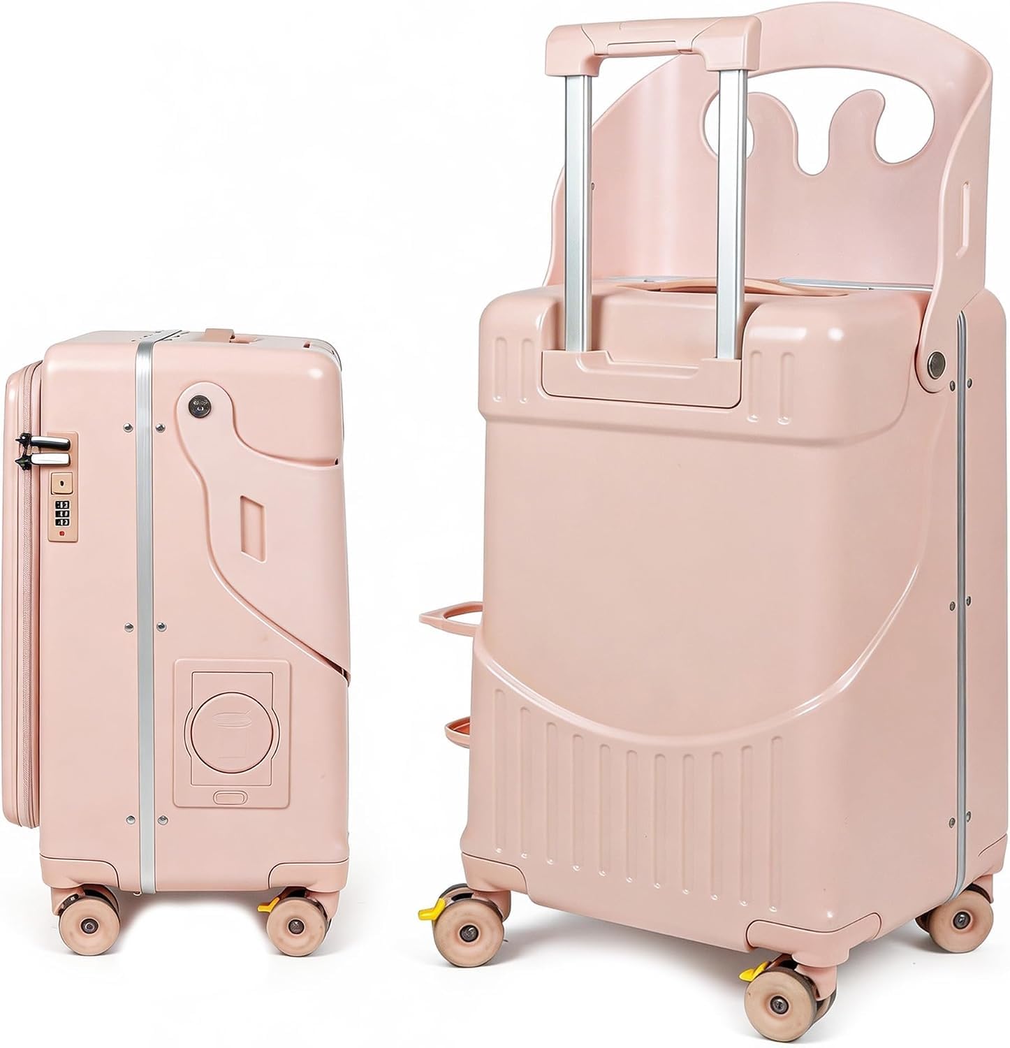Amazon | [ChicCarry] 子供が乗れるキャリーケース クッションシート
