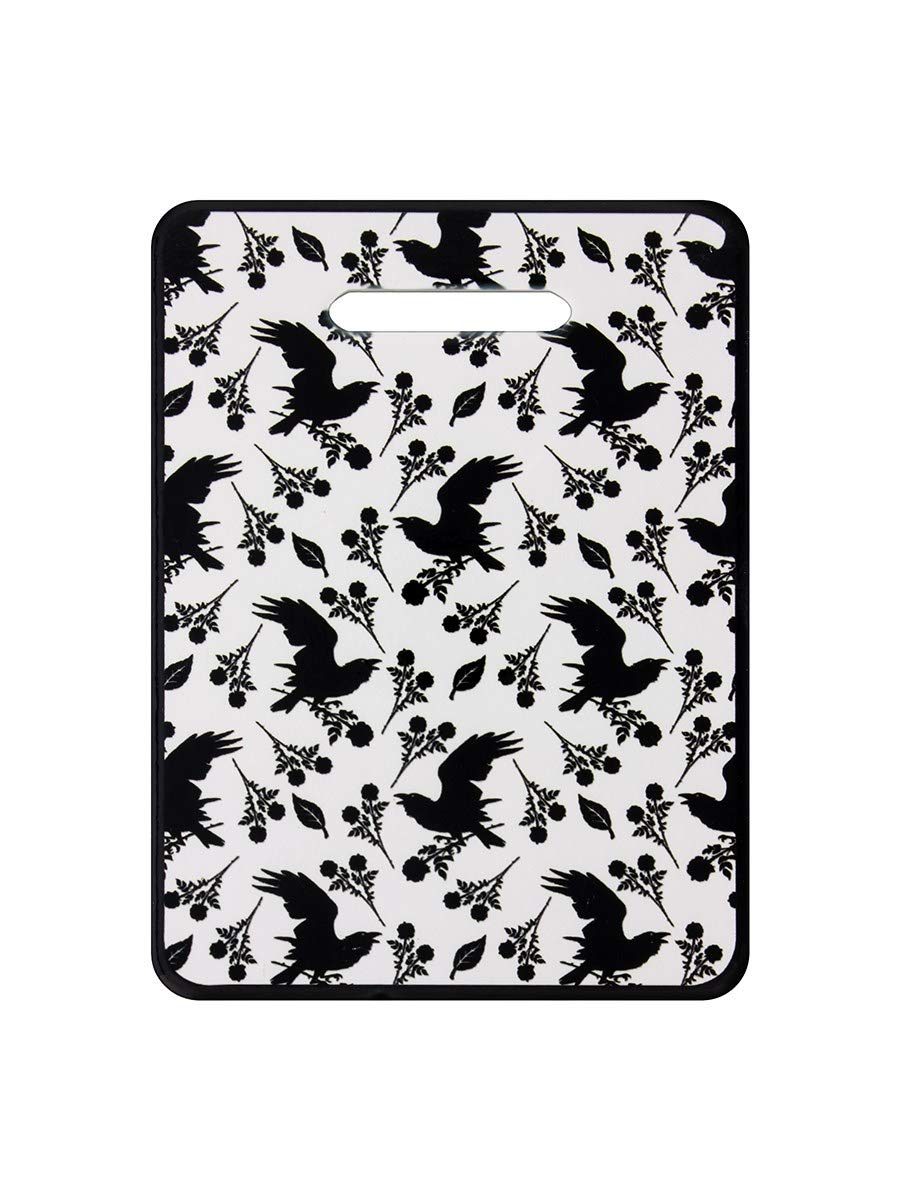 Alchemy GothicAlchemy of England Raven & Rose Cutting Board White/Black