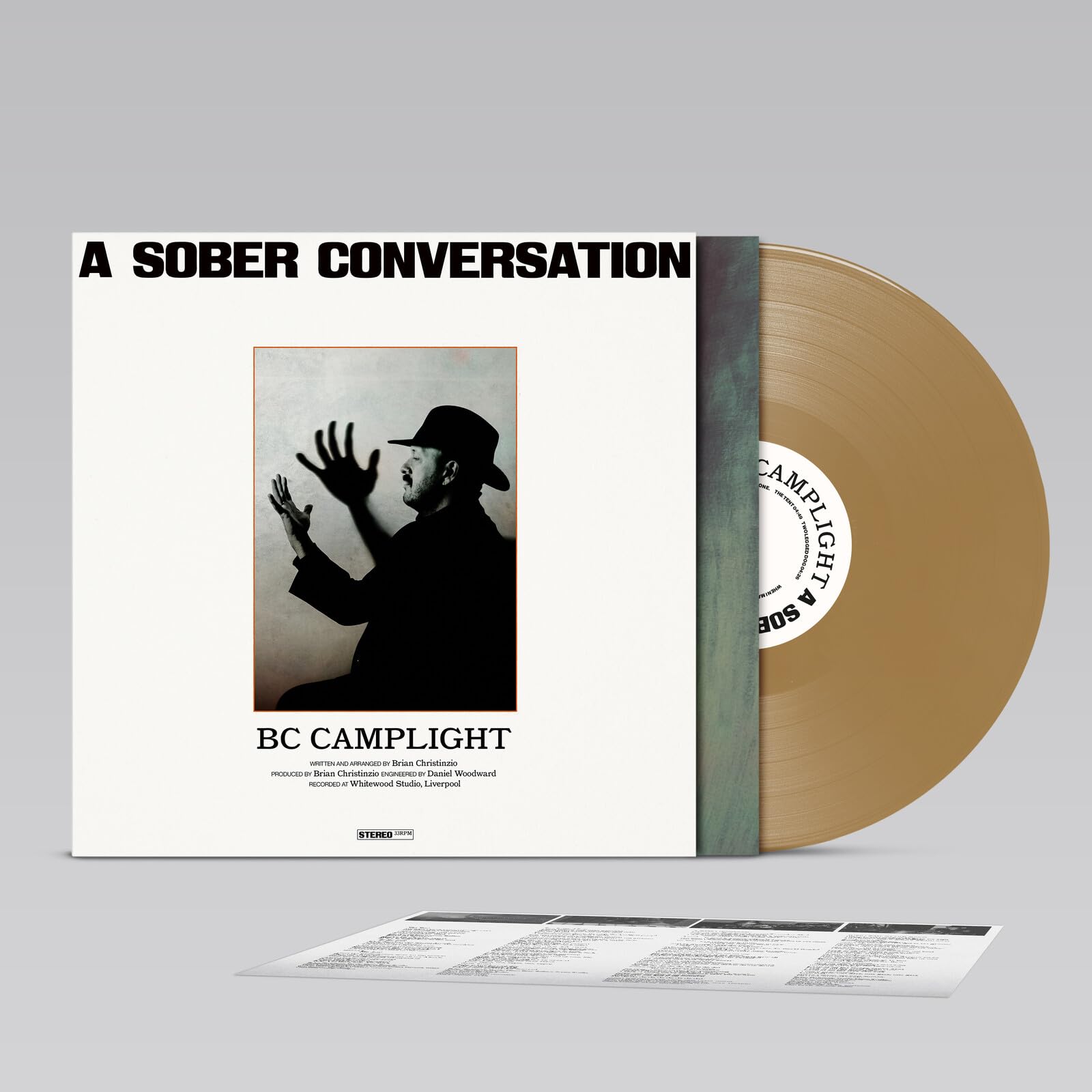 BC Camplight - A Sober Conversation (2025) New Gold Vinyl LP