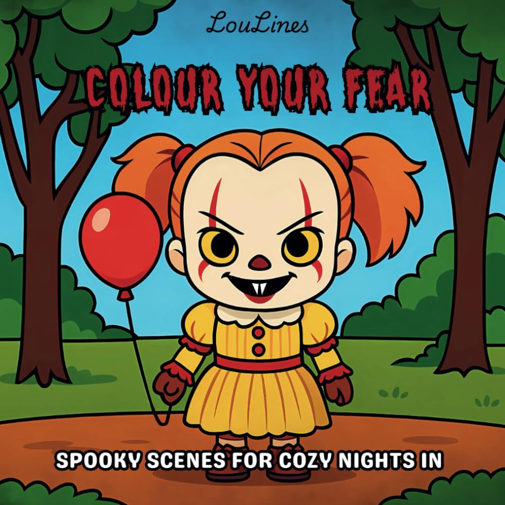 Color your Fear: SPOOKY SCENES FOR COZY NIGHTS IN