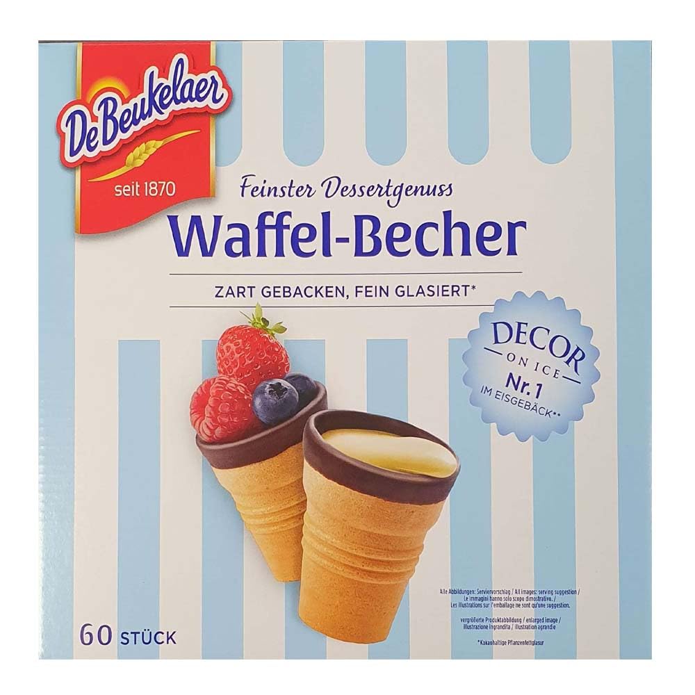 Tekrum Waffel-Becher 60St/230g