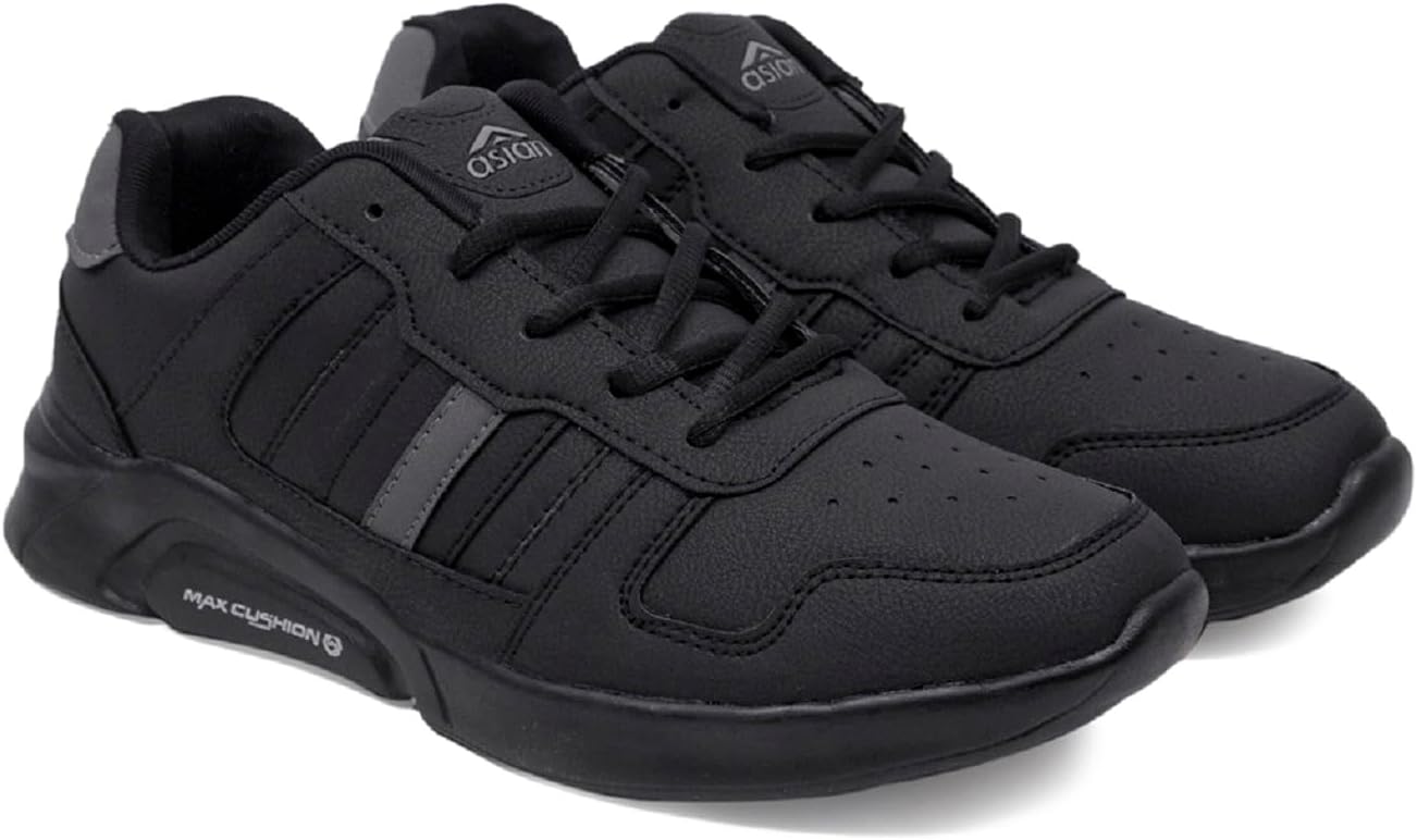 ASIAN Men's Waterproof-03 Sports Running, Walking & Gym Shoes with Max Cushion Technology | Latest Casual Sneakers,Lace up Lightweight Shoes for Men's & Boy's