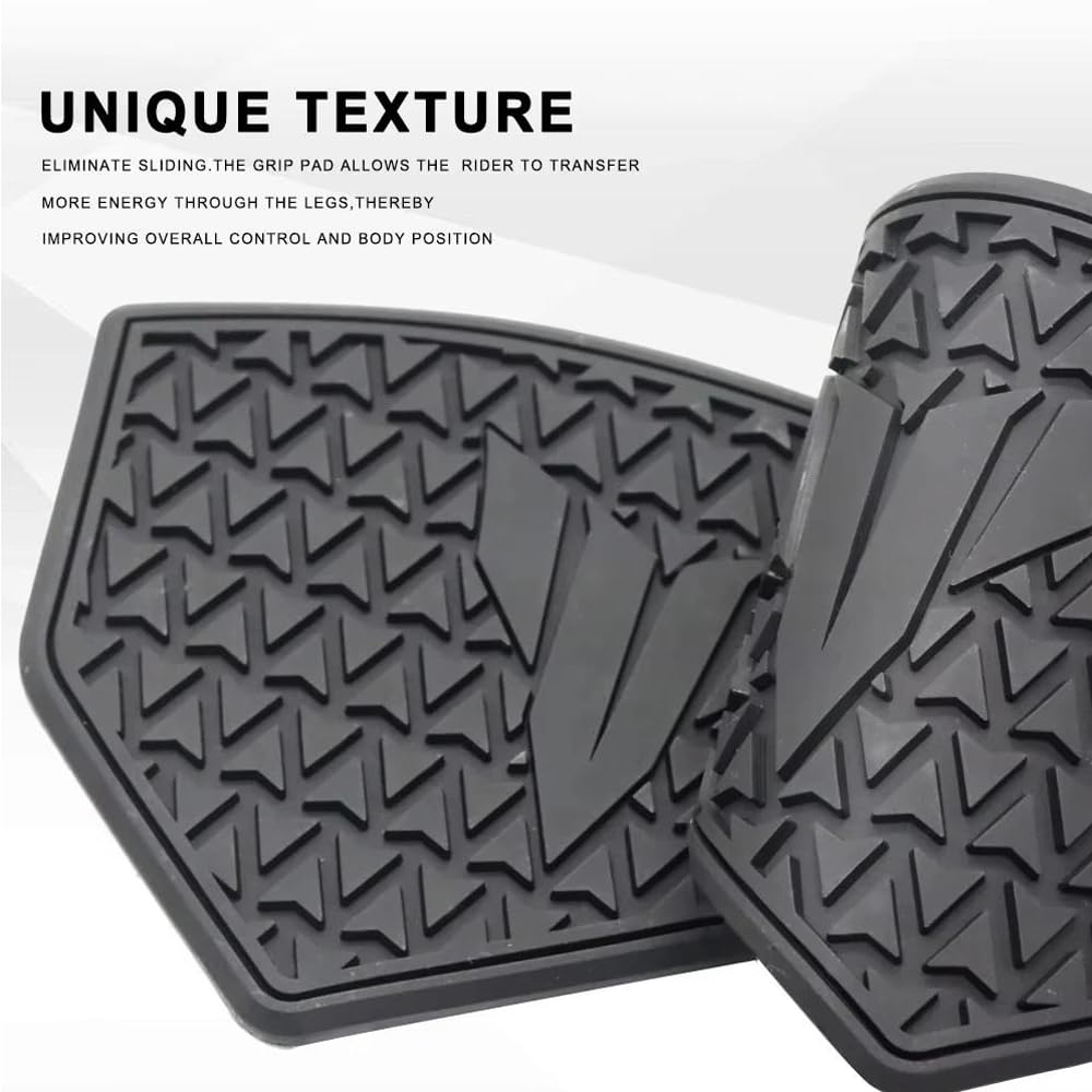Per MT-07 MT07 MT 07 2025 per moto Protezione laterale antiscivolo impermeabile per serbatoio Adesivo in gomma 3CM