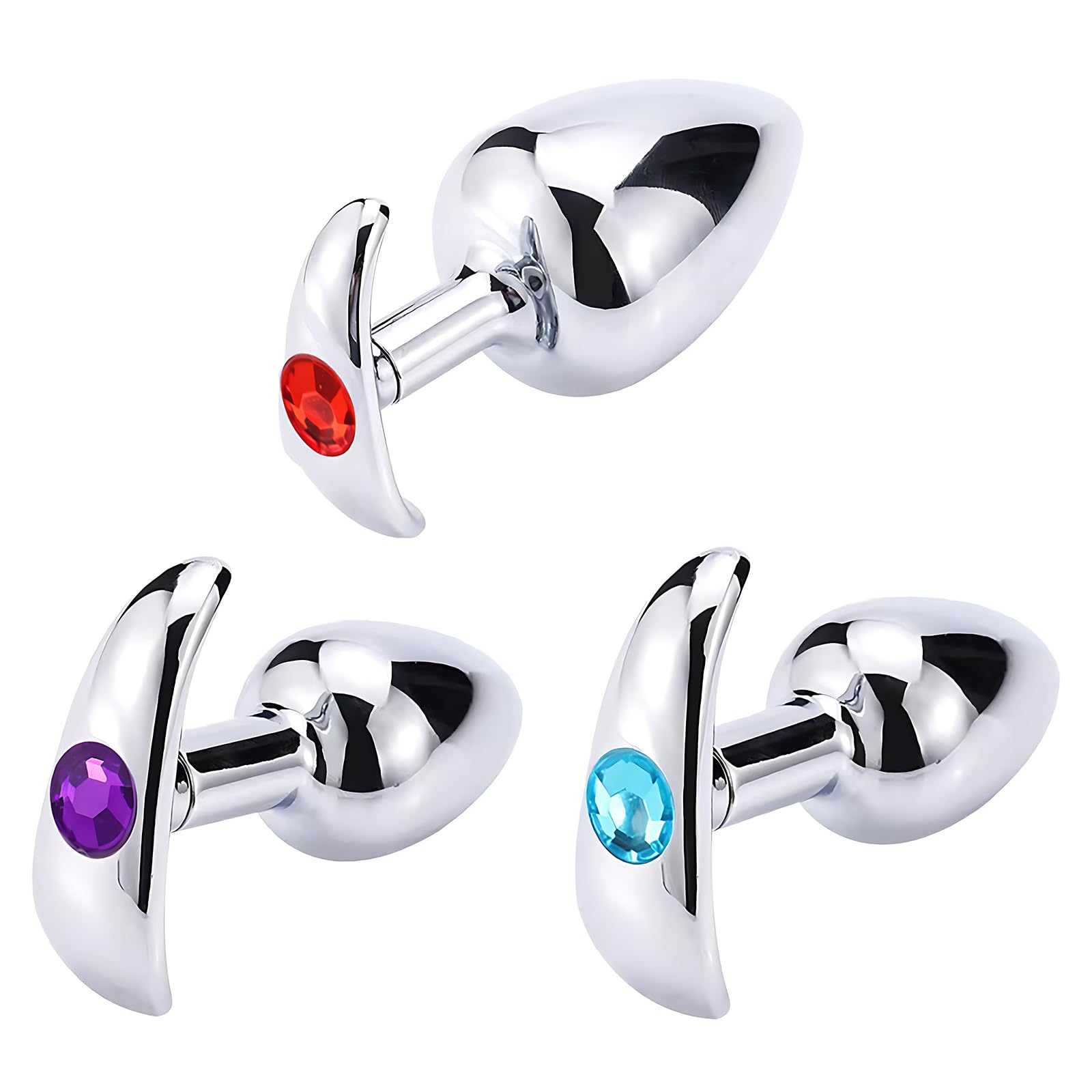 Amazon.com: Anal Plug Trainer Kit 3PCS | Stainless Steel Butt Plug Set for  Anal Training & Stimulation | Adult Anal Sex Toys for Men & Women : Health  & Household