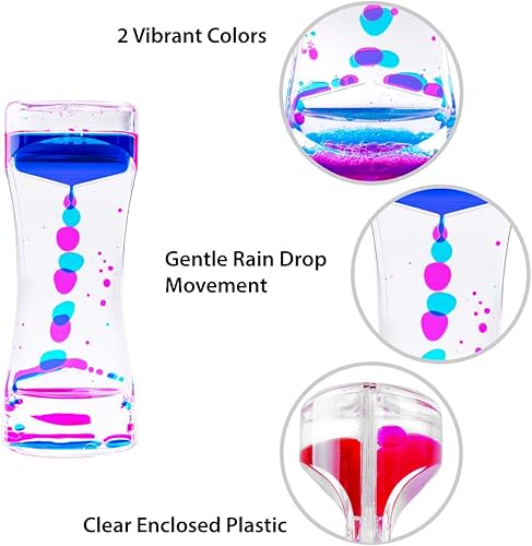 Miniatura 8 de Burbujeador líquido de movimiento Super Z Outlet para juego sensorial juguete para inquietos actividad con niños decoración de escritorio varios 1