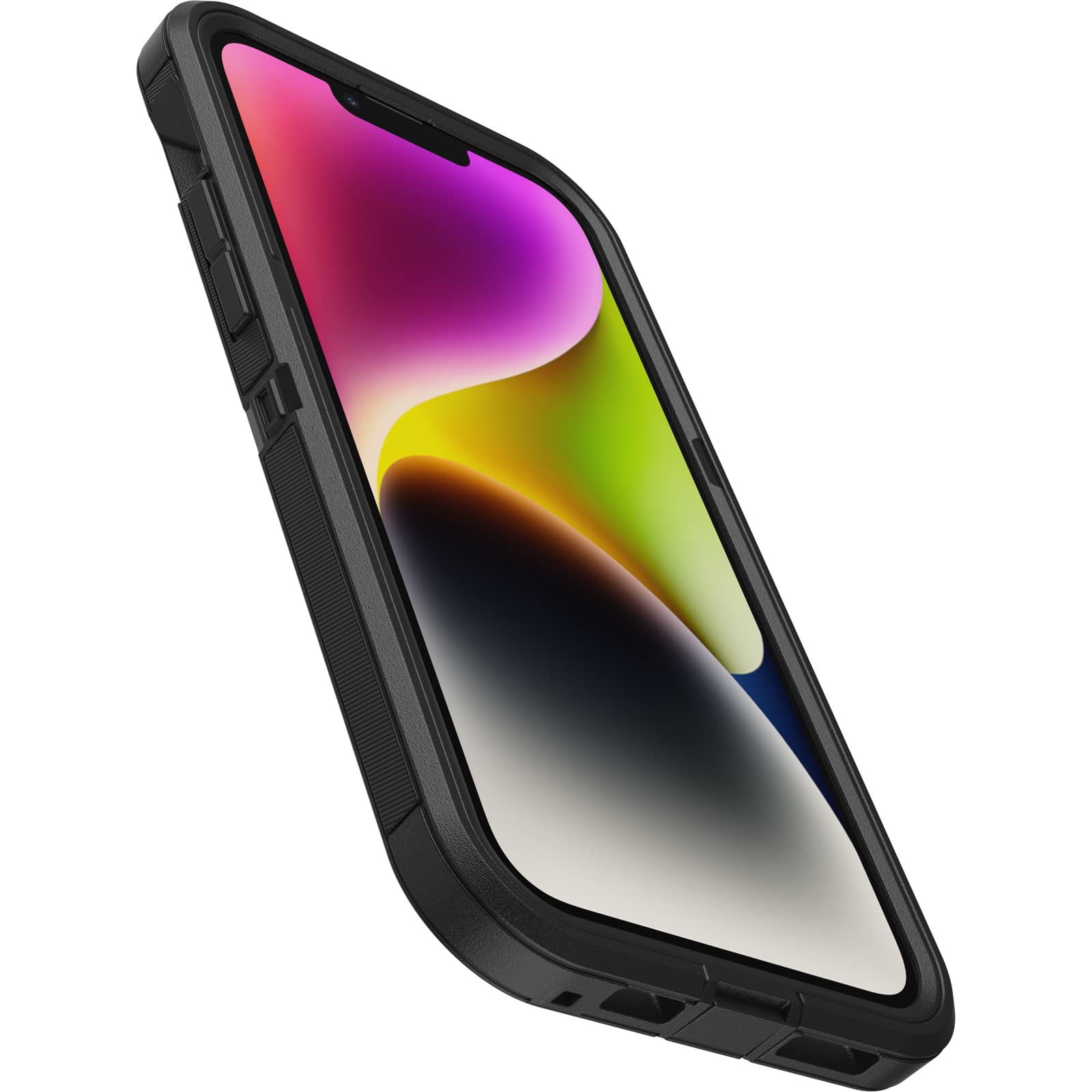 OtterBox Cover per iPhone 14 Plus Defender XT con MagSafe, resistente a shock e cadute, cover robusta, testata 5x vs le norme anti caduta MIL-STD 810G, Nero