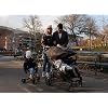 Valco Baby Slim Twin Stroller 2024 (Licorice) - Lightweight Double Stroller Side by Side, Compact Fold, Toddler Twin with Large SPF50 Canopy, Adjustable Footrest, and Reclining Seats