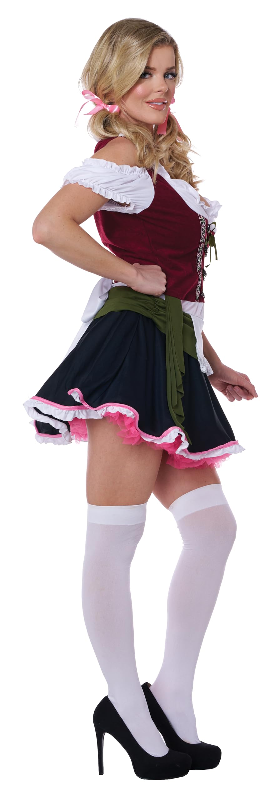 California Costumes Damski kostium Bavarian Bar Maid dla dorosłych