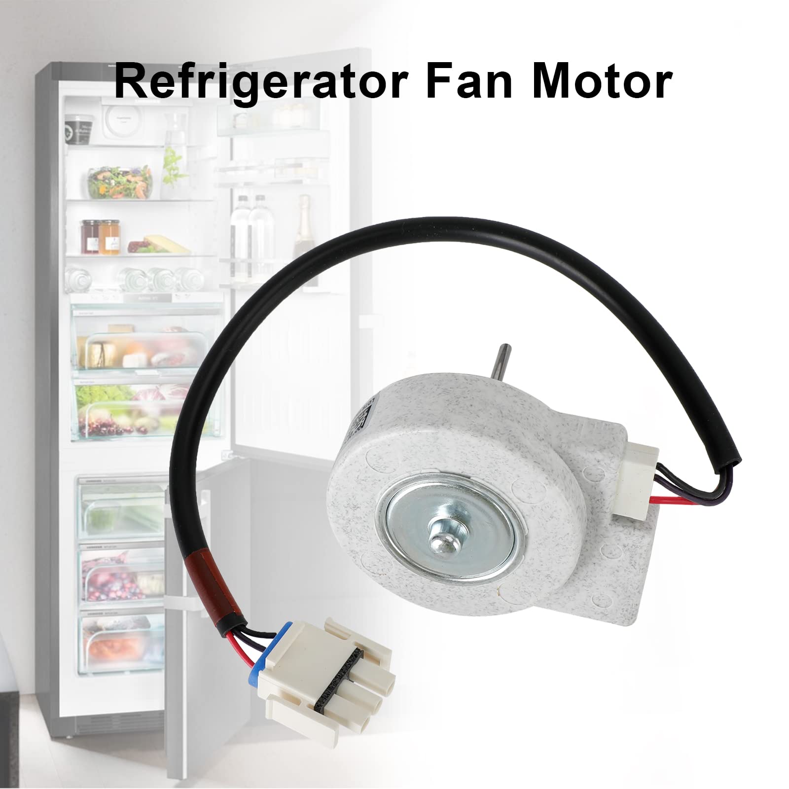 502404010024 ZWF-02-4 Refrigerator Evaporator Fan Motor For Midea - DC12V 4W, 1850RPM, 42mm Shaft - View #6
