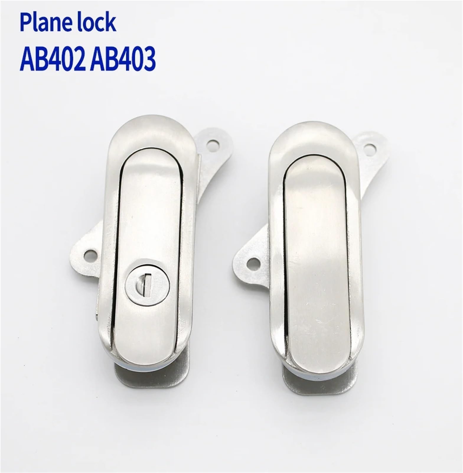 MS490 Schloss, 304 Edelstahl AB403 Elektrisches Schaltschrankschloss for den Außenbereich, 1 Stück(402no Lock Cylinder)