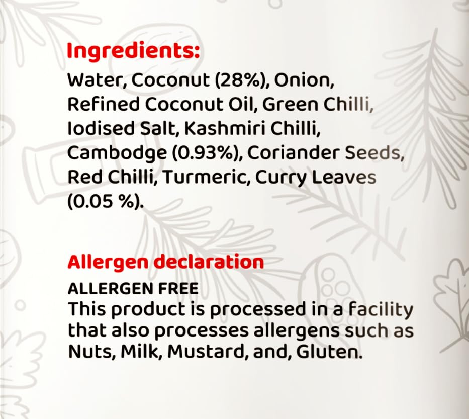 Image of COOKMAID Fish Coconut Curry - 150g | Malabar Fish Curry Paste | Kerala Style Coconut Fish Curry Gravy | Ready to Cook Masala for Fish | Instant & Easy Meal | No Preservatives