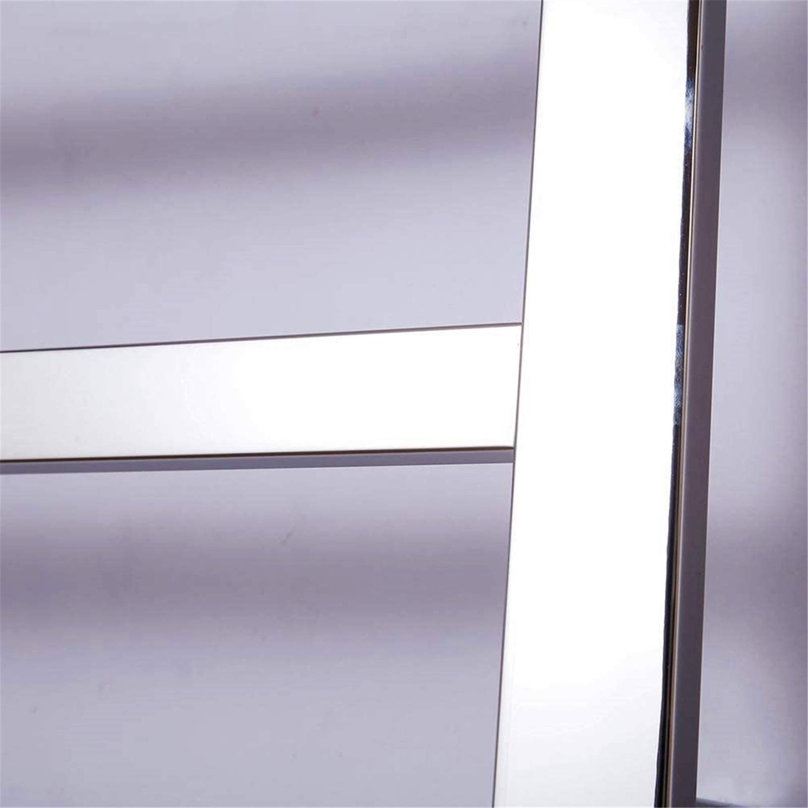 Calentador de Toallas de Pared para baño, toallero eléctrico Plano y Recto, Calentador de Toallas de Acero Inoxidable, radiador de Pared para baño, 1100 × 600 mm, 80 W